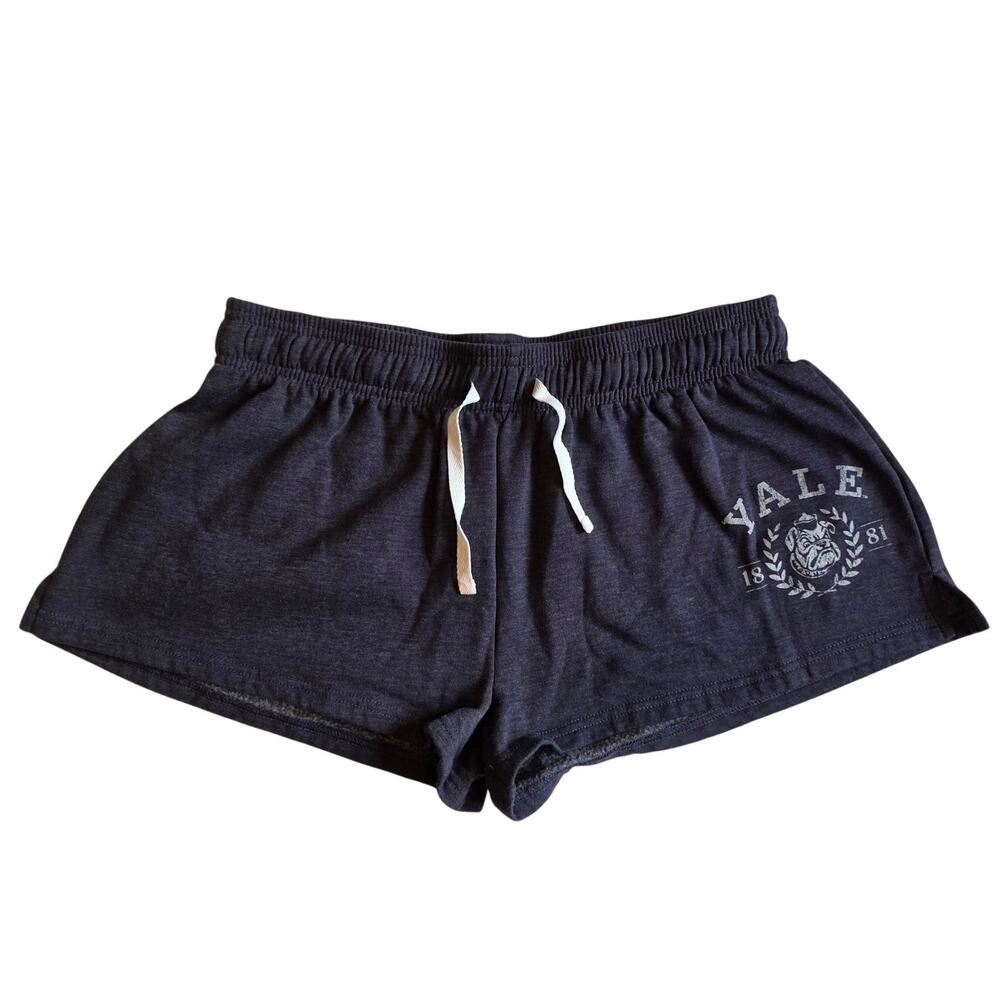 Yale University Fleece Sweat Shorts Grey Lounge XL Collegiate